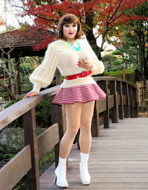 ④チェックミニスカjpg