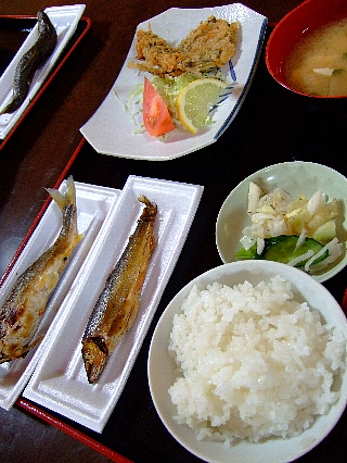 余一やなの鮎料理06