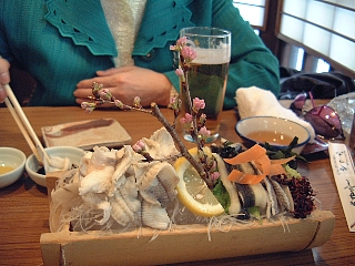 鰻の刺身