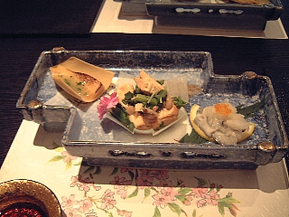 鳥銀(前菜)