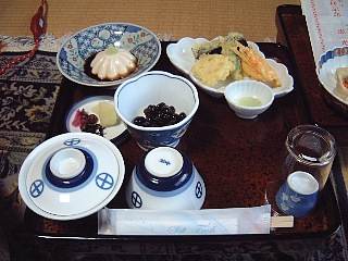 精進料理(夕食)一の膳