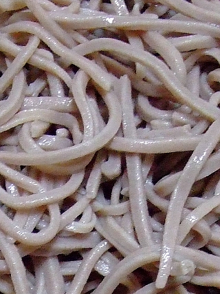 湯がき蕎麦