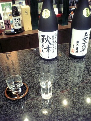 龍力の酒(ショップにて)
