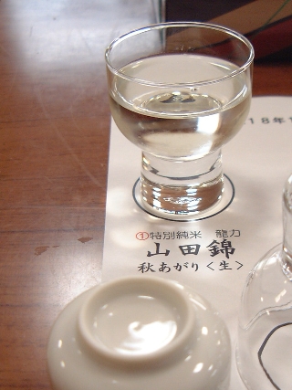 自然光の山田錦