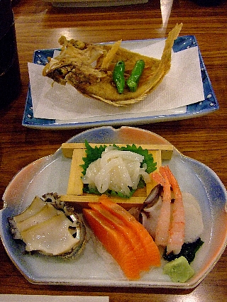奥尻緑館夕食1日目03a