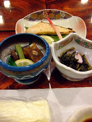 080802焼岳夕食01