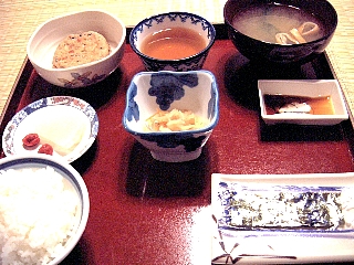 天徳院朝食