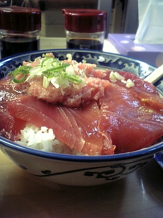 060916ネギトロ鉄火丼