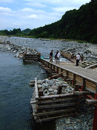 余一やなの鮎料理02