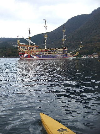 09シーサイクル海賊船へ