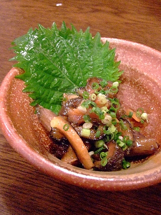 樽一鯨尽くし05(鯨スジ牛蒡煮)
