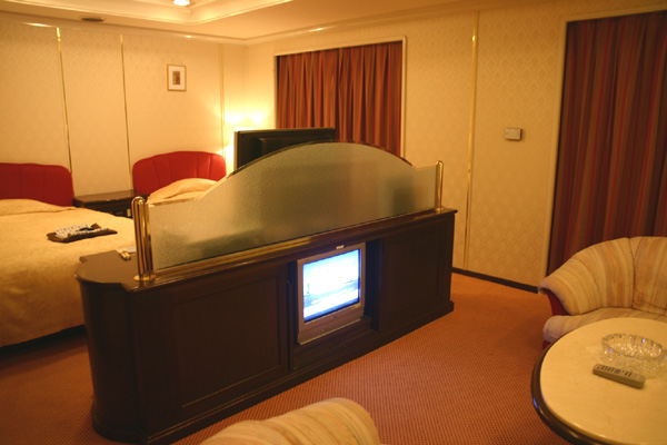 商船三井のスイート さんふらわあふらの にて フネログ