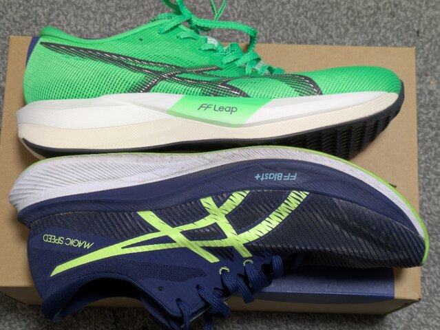 マジックスピード5、レビュー（足入れ編） : めざせ50代からサブ3