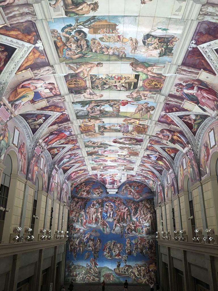 大塚国際美術館2 システィーナ礼拝堂 絵と生活と 海王星