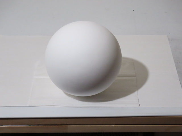 ライティング実験5 球 絵と生活と 海王星