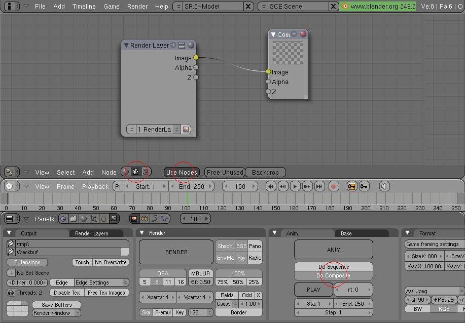 Blenderを使って連番画像を動画に変換する アンダンテ Cg制作日記 主にblender