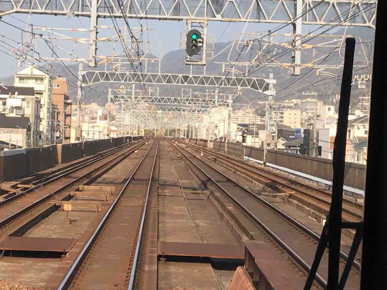 Jr神戸線のスラブ軌道 あっちゃんの乗り物日記 ボチボチいきまひょか