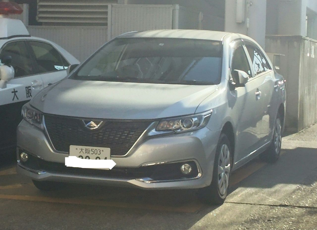 遂に大阪府警守口警察署で 新型アリオンの覆面パトカーの配備を確認しました 1人の広域機動捜査官 遂に大阪府警守口警察署で 新型アリオンの覆面パトカーの配備を確認しました 1人の広域機動捜査官
