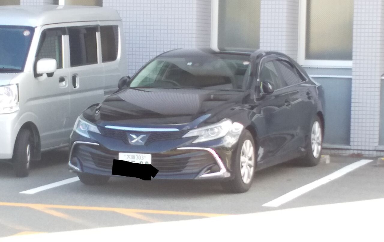 覆面パトカー 警察車両 １人の広域機動捜査官