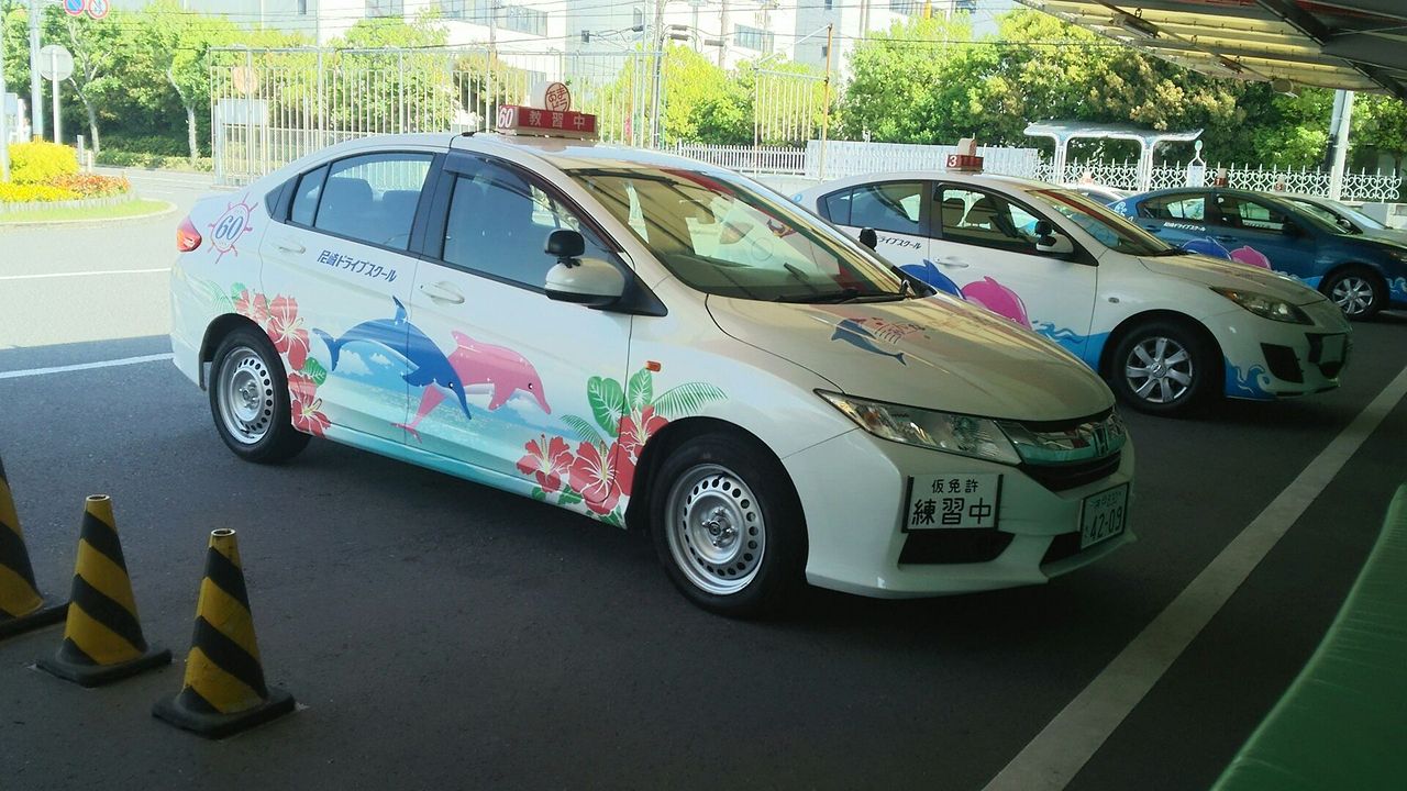 久しぶり ノの教習車 トヨタ カローラ アクシオ ホンダ グレイス １人の広域機動捜査官