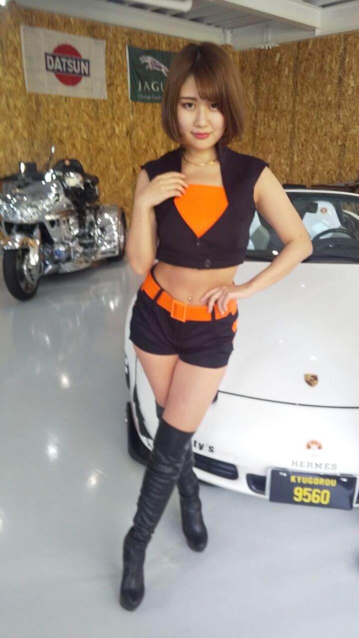 カフェセブンフェスタ２０２０から京都 城南宮から車好きが集まる モカマシーンきゅうごろう 一周年記念企画 レース クィーン撮影会に行って来ました W ゞ １人の広域機動捜査官