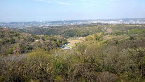 7三船山展望台から