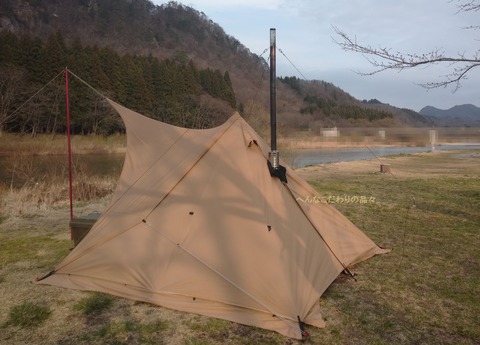 パンダTCプラス×二股化×シルス170TC×薪スト～ソロ最強の組み合わせ