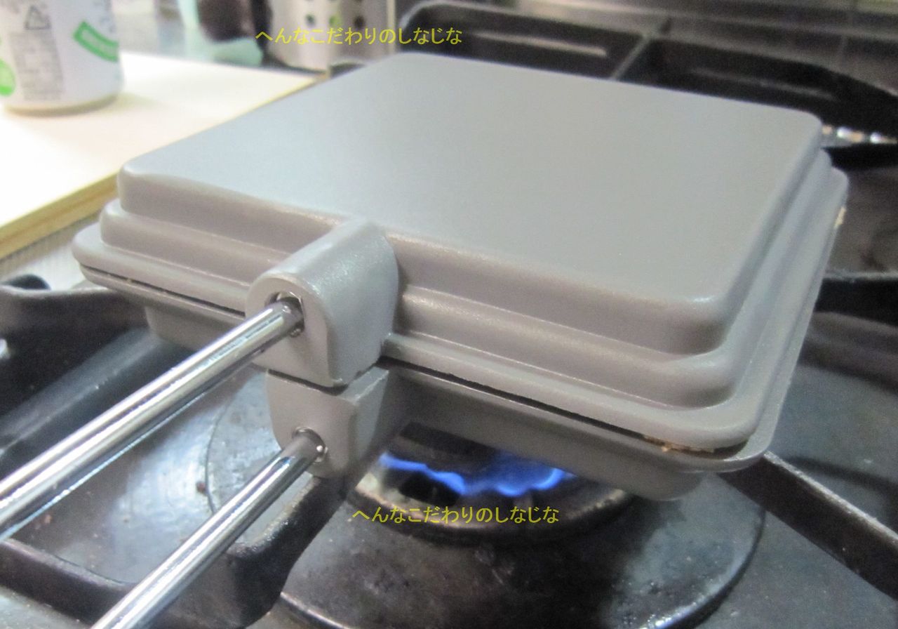 コールマンのホットサンドメーカーで簡単キャンプ飯 変なコダワリの品々