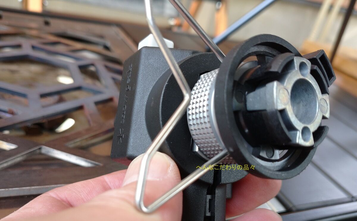 スノーピーク　フラットバーナー、CB缶変換アダプター フラットバーナー スノーピーク ガス変換アダプターセット