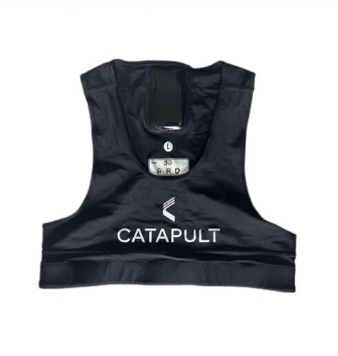 カタパルト サッカー GPSデータベスト デジタルブラジャー
