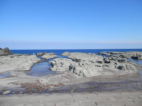 千畳敷海岸から鳥居崎へ 青森県 おでかけワンコだにゃ 千畳敷海岸から鳥居崎へ 青森県 おでかけワンコだにゃ