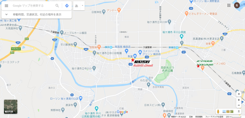RUSHD地図
