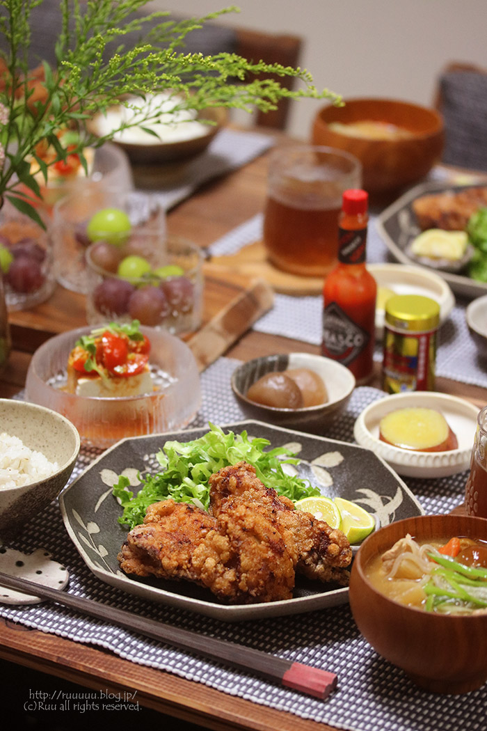 献立 大人の唐揚げとか豚汁とか 作り置きはその加減が難しいと思うのです るぅのおいしいうちごはん Powered By ライブドアブログ