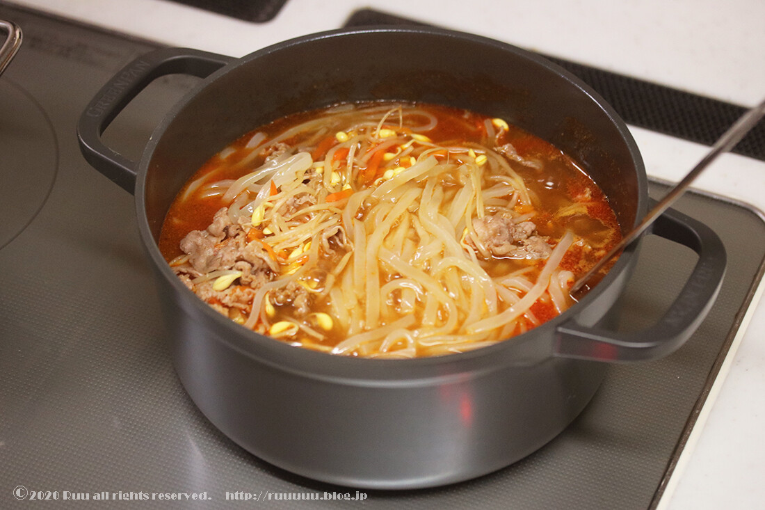 レシピ ユッケジャンうどん 韓国うどんが美味い るぅのおいしいうちごはん Powered By ライブドアブログ