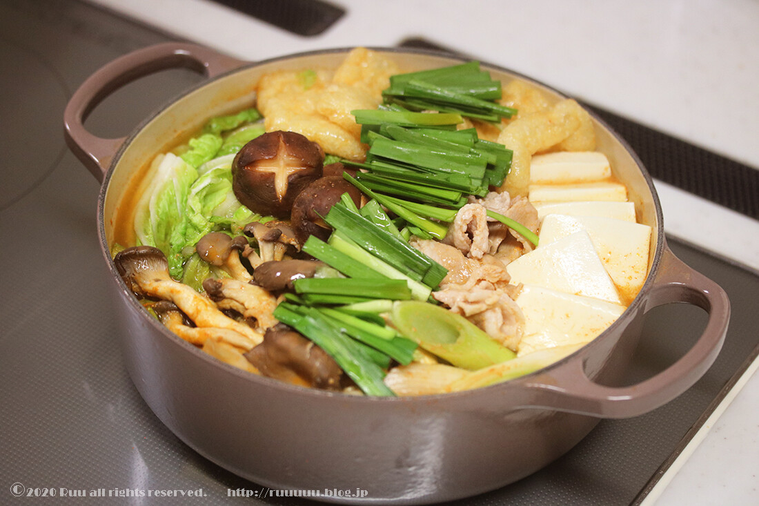 ざっくりレシピ キムチなしのチゲ鍋 ミスドとチゲ鍋 るぅのおいしいうちごはん Powered By ライブドアブログ