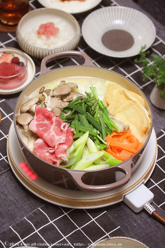 献立 豆乳鍋とネギトロ丼 師走の忙しさは鍋 1で切り抜けろ るぅのおいしいうちごはん Powered By ライブドアブログ