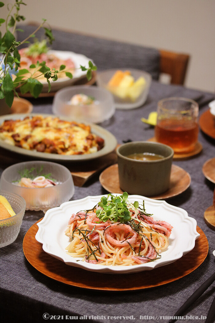 献立 いかの明太子パスタ 老後を想像したら妙にナーバスになったワケ るぅのおいしいうちごはん Powered By ライブドアブログ