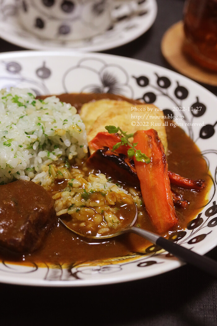 献立 激うまカレーと タラのエスカベッシュと ルッコラと生ハムのサラダ カレーがうまいいいいいいいいいい るぅのおいしいうちごはん Powered By ライブドアブログ