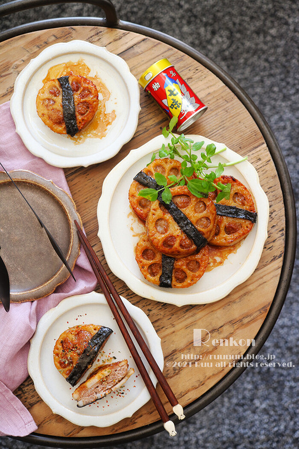 れんこんのはさみ焼き縦-1-1