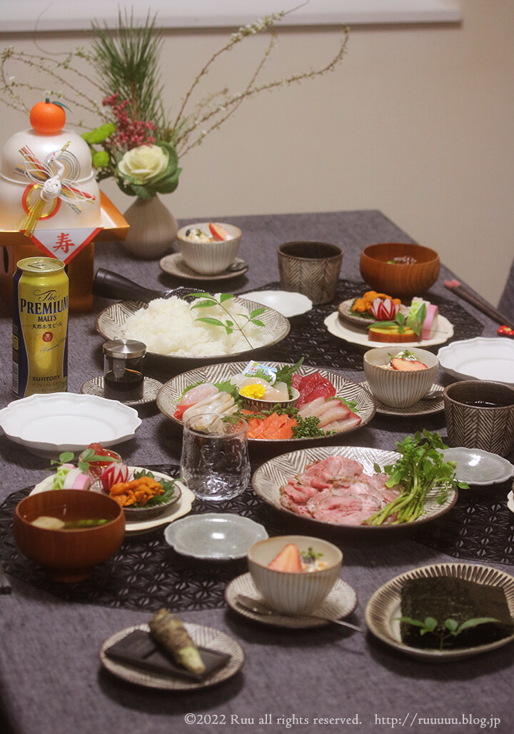 献立 おせちの残りをリメイクしつつ手巻き寿司を食べる会 うに好きが推すうにの美味しい食べ方 るぅのおいしいうちごはん Powered By ライブドアブログ