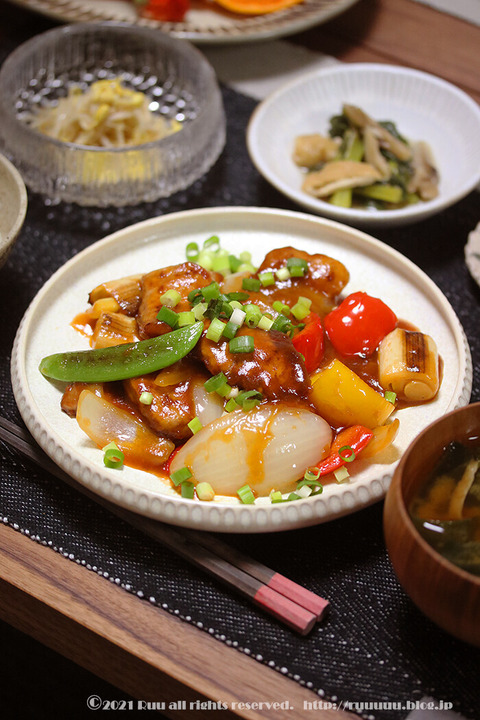 献立 豚ヒレ酢豚 あ せ る な るぅのおいしいうちごはん Powered By ライブドアブログ