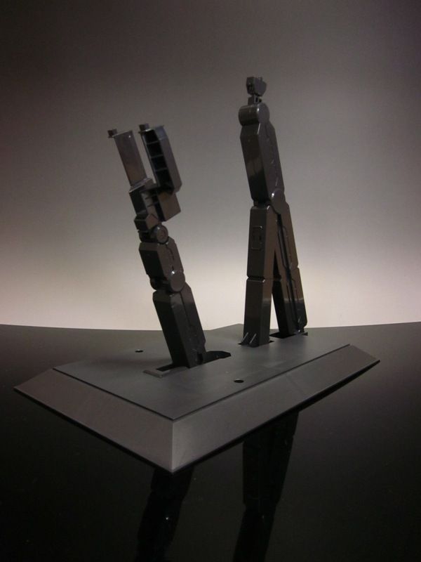 PG ダブルオーライザー クリアカラー その1 -2WAYスタンド