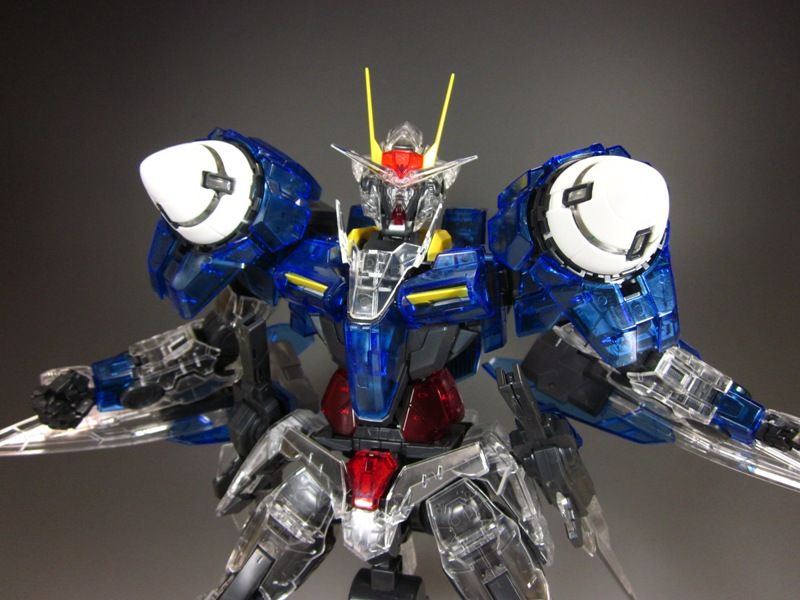 PG ダブルオーライザー クリアカラー その30 -アクションポーズ1