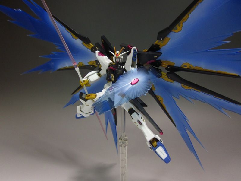 Robot魂 ストライクフリーダム その9 アクションポーズ7 遊撃なる天使 焉