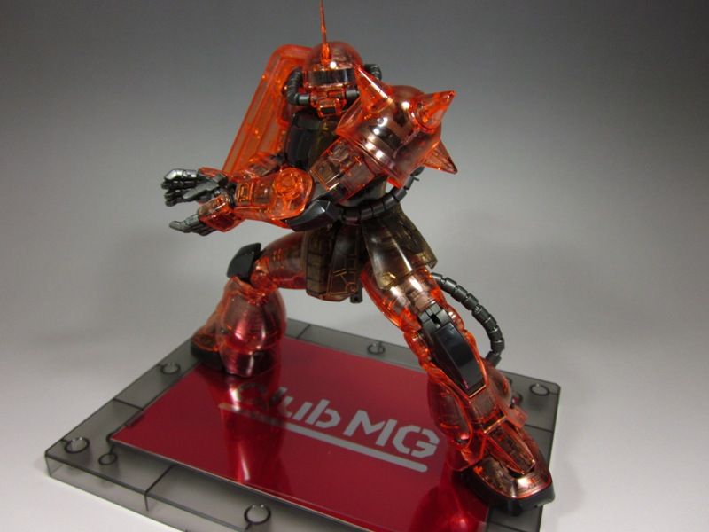 MG 1/100 MS-06S シャア専用ザク II (クリアカラー Ver.)（MG 1