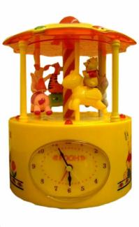 プーさん メリーゴーランド 置物 プーさんメリーゴーランドオルゴール時計 : プーさんファン集まれ