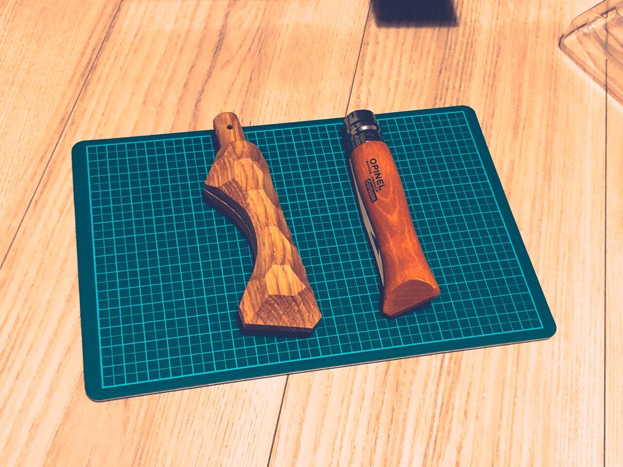OPINEL（オピネル）ナイフを分解し、グリップを「asigrip_op」に