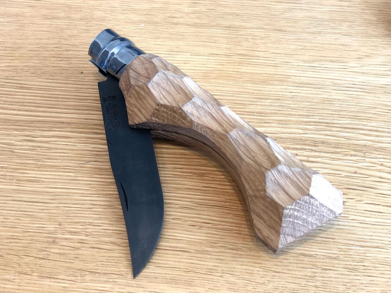 OPINEL（オピネル）ナイフを黒錆加工 : あべろぐ