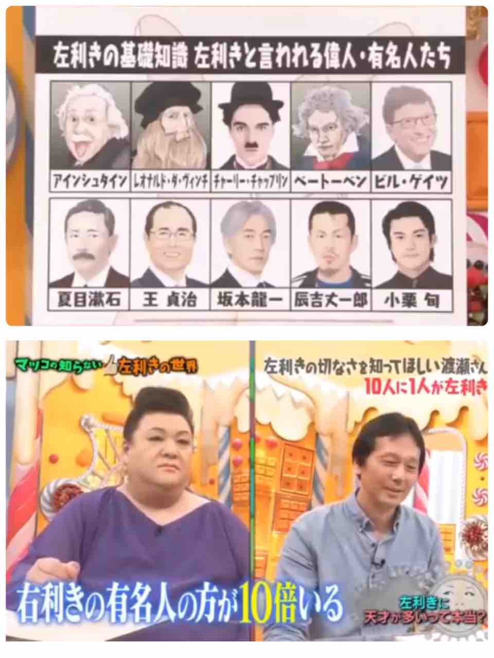 左利き 天才 有名人