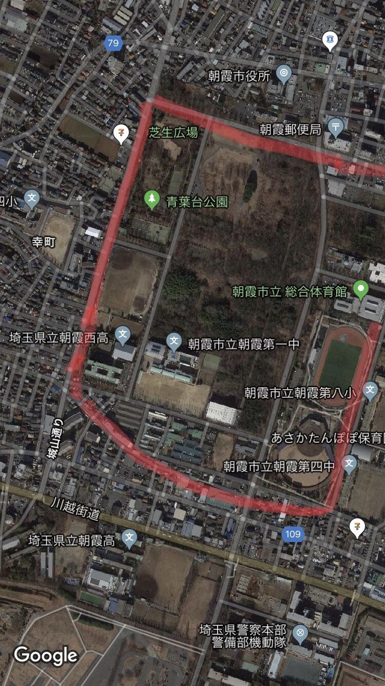 朝霞 キャンプ ドレイク跡地へ やれんのか